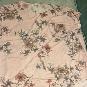 Floral Pink Blouse